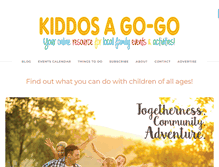 Tablet Screenshot of kiddosagogo.com